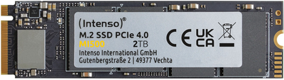 SSD диск Intenso MI500 2TB M.2 NVMe PCI Express 4.0 x4 3D NAND TLC (3836470)