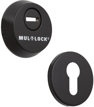 Накладка Mul-T-Lock SL3 DIN ROUND 14.5 мм 58-63 мм 3 класс Комплект М8х75 BLACK_MAT Черная (ML37000024589)