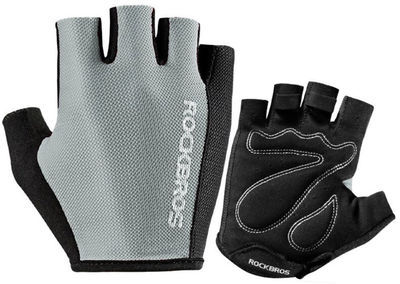 Rękawiczki rowerowe Rockbros S099GR XXL Szare (7016802869250)