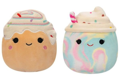 М'яка іграшка Kellytoys Squishmallows Flip A Mallow Rainbow Milkshake & Chocolate Milkshake 13 см (0196566215788)