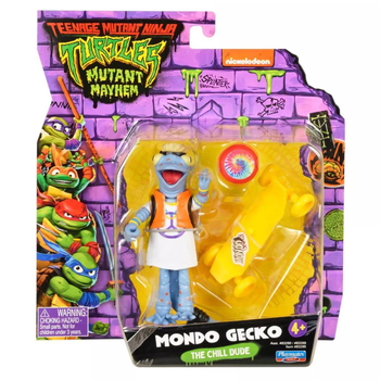 Фігурка Nickelodeon Turtles Mutant Mayhem Mondo Gecko 12 см (0043377832959)