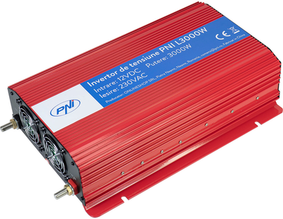Інвертор PNI H3000W12 3000 Вт 12 В/230 В (5949066514951)