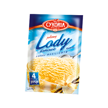 Сухая смесь для приготовления мороженого Cykoria Lody ванильное 60 г 5900288002718