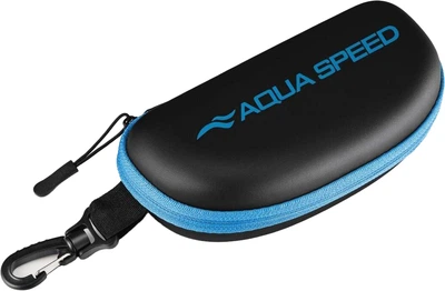 Чехол для очков Aqua Speed ​​Goggle Case 0009 (234) Унисекс 7 х 19 см Черно-голубой (5908217600097)
