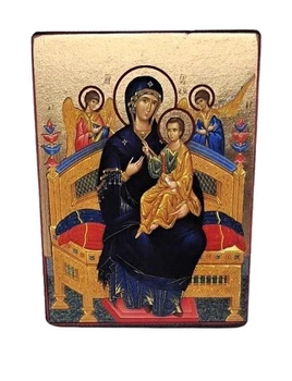 Ікона Всецариця Пресвята Богородиця ( у золоті) 170*230 мм