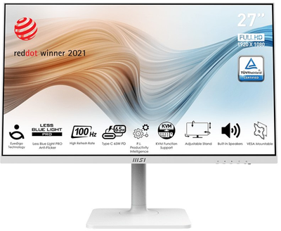 Monitor 27" MSI Modern MD272XPWDE White (9S6-3PB19H-202)