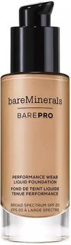 Podkład do twarzy Bareminerals BarePro Performance Wear Liquid SPF 20 10.5 Linen 30 ml (0098132563333)