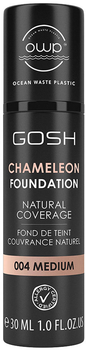 Podkład do twarzy Gosh Chameleon Natural Coverage 004 Medium 30 ml (5711914159832)