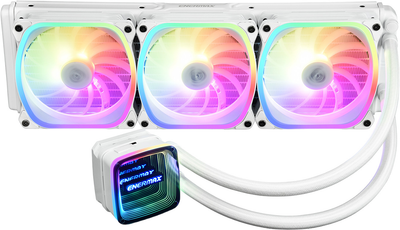 Chłodzenie wodne Enermax Aquafusion ADV 360 mm Liquid CPU Cooler White (4713157727299)