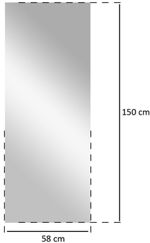 Дзеркальна плівка Maximex Самоклеюча 150 x 58 см (4008838918739)