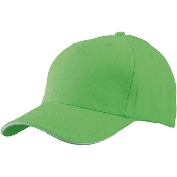 Кепка мужская Myrtle Beach 5 Panel Sandwich Cap U Лимонно-зеленый (MB6526MSGWU)