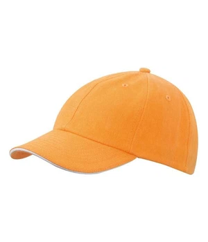 Кепка мужская Myrtle Beach 6 Panel Raver Sandwich Cap U Оранжевый (MB6112MORWU)