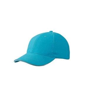 Кепка мужская Myrtle Beach 6 Panel Sandwich Cap U Голубой (MB0024MPAWU)