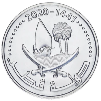 Монета Катар 50 дирхам 2020 UNC