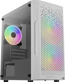Корпус Aerocool Trinity Mini G-WT-v3 White (4711099470761)
