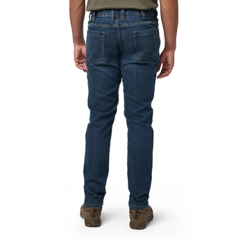 Штани тактичні джинсові 5.11 Tactical Defender-Flex Slim Jeans Basic Blue Wash W30/L32 (74465-1022)