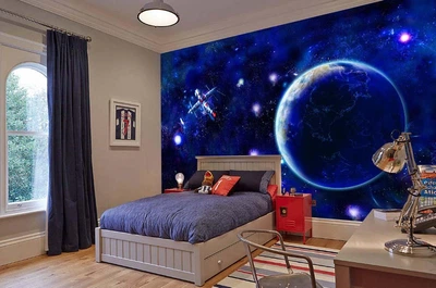 3D Фото Обои PHOTODECOR "Космическая станция 1" 1 кв.м.
