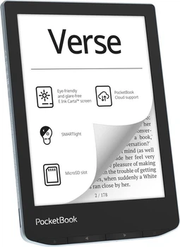 Електронна книга PocketBook 629 Verse Bright Blue Блакитний