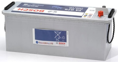 Аккумулятор 140Ah-12v BOSCH T4075 513x189x223 ,полярность обратная 3 ,EN800 Bosch (0092T40750)