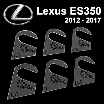 Пластини від провисання дверей Lexus ES350 2012-2017 (1 двері)