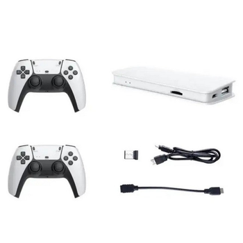 Игровая приставка с 2 беспроводными джойстиками M15 64GB 9217 White TB