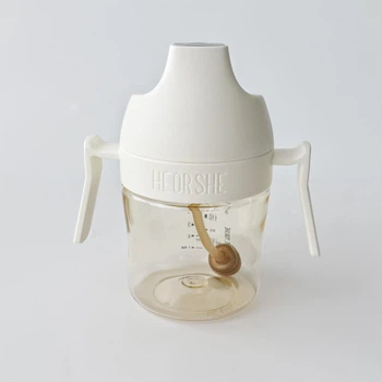 Детский поильник HEORSHE White 210 мл.