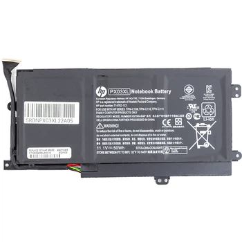 Акумулятор для ноутбуків HP ENVY 14 Ultrabook (PX03XL) 11.1V 50Wh (original)