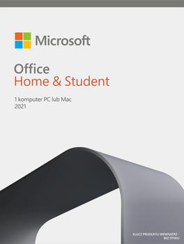 Програмне забезпечення Microsoft Office Home and Student 2021 Polish (79G-05418)