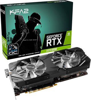 Відеокарта KFA2 GeForce RTX 2070 Super EX - 1 Click OC 8GB GDDR6 Б/В