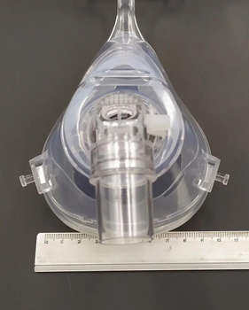 СІПАП Ротоносова маска для неінвазивної вентиляції легенів, СРАР (СіПАП),ШВЛ терапії ZW FA 02B, розмір M