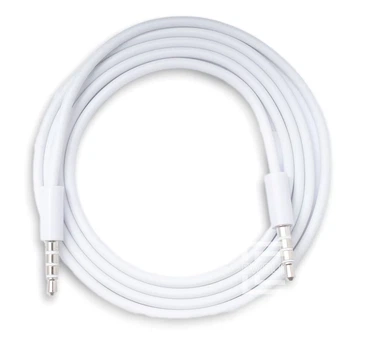 Кабель Ewell Audio 3.5 мм, 4pin M/M 1.0 м, белый (EW627)