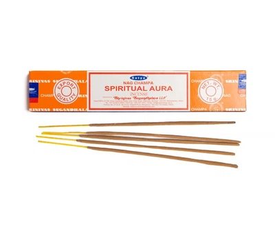 Аромапалочки (благоухание) Satya Spiritual Aura (Духовная аура) 15г 8904234402598