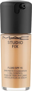 Тональная основа для лица - MAC Studio Fix Fluid SPF15 24HR Matte Foundation NC27 (30ml) (1166377-1554181-2)