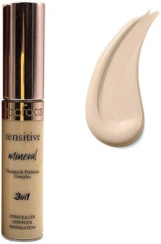 Консилер для лица TopFace Sensitive Mineral 3in1 Concealer 001 (12 мл) (898909-1034631-2)