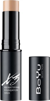 Маскуючий коректор з потрійним ефектом BeYu X3 Mattifyng Foundation Stick 32 - Golden Almond (9 г) (836272-974292-2)