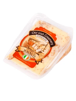 Сир Чеддер Old Irish Creamery ірландський з волоським горіхом 150г