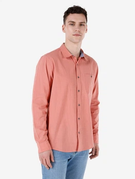 Сорочка бавовняна чоловіча Colin's CL1068392-CRL XXL Coral (8684112058429)