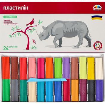 Пластилін Захоплення 24 кольорів 384 г (200316Г)