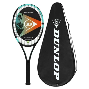 Ракетка для великого тенісу DUNLOP TEAM 260 G2 HL чорний-блакитний (DL10312818)