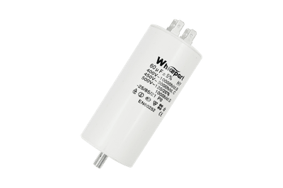 Конденсатор CBB60-E 60 мкФ, 450 В, Whicepart/Jyul (клеммы + болт)
