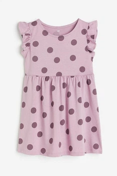 Платье лиловое в горох H&M 110-116см (400098022)
