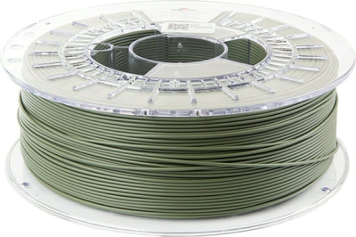 Filament do drukarek 3D Spectrum PET-G Matt 1.75 mm 1000 g Zielony oliwkowy (5903175653291)