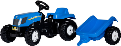 Traktor Rolly Toys rollyKid New Holland z przyczepą Niebieski (4006485013074)