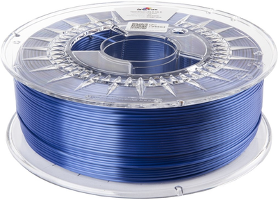 Filament do drukarek 3D Spectrum PLA Silk 1.75 mm 1000 g Niebieski indygo (5903175652218)