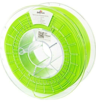 Filament do drukarek 3D Spectrum Premium PCTG 1.75 mm 1000 g Jasnozielony (5903175654021)