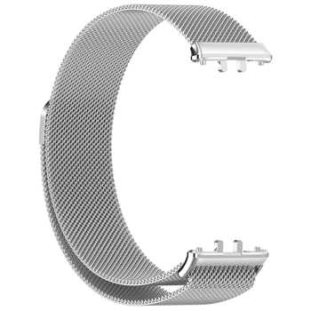 Металевий ремінець Milanese Magnetic для смарт-годинників Samsung Galaxy Fit3 silver