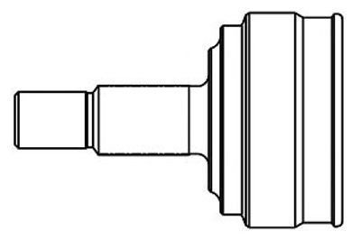 Комплект шарнірів, приводний вал GSP 839020 GSP GSP (839020)