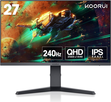 Монитор 27" KOORUI 27E3QK QHD IPS 240 Гц Factory Recertified g5