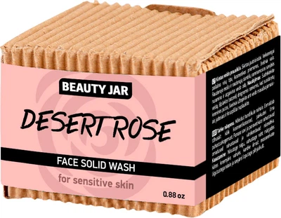 Твердое мыло для лица Beauty Jar Desert Rose 25 г (4751030835136)