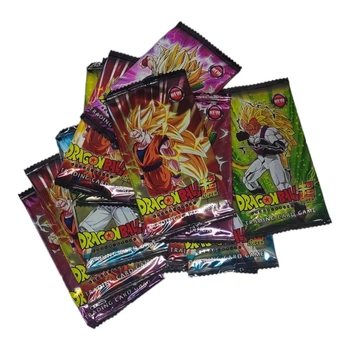 Колекционные карточки аниме Жемчуг Дракона Dragon Ball 1 пак 5 карточек